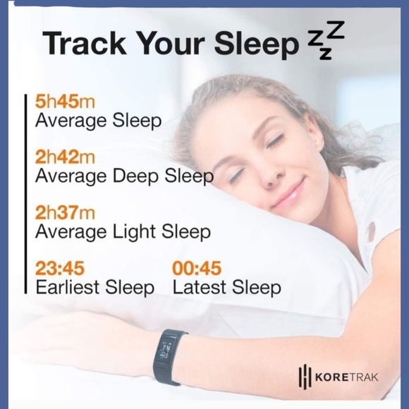 KORETRAK SMART WATCH FITNESS TRACKER ~ HEART HEALTH - Picture 9 of 9